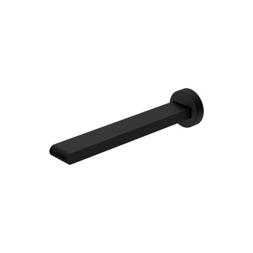 Bianca Fixed Bath Spout 240mm | Matte Black