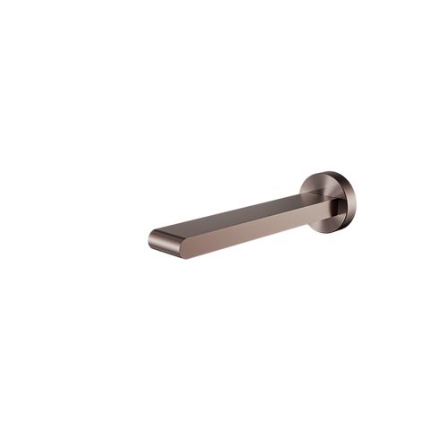 Bianca Fixed Bath Spout 200mm | Brushed Bronze