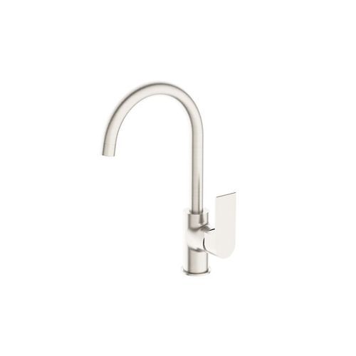 Bianca Kitchen Mixer Gooseneck Spout | Brushed Nickel