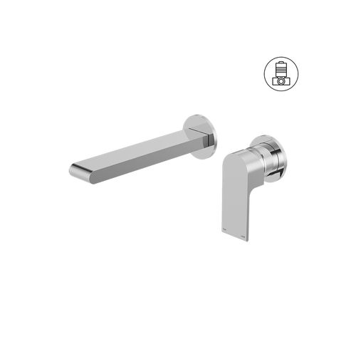 Bianca Basin/Bath Mixer Back Plate 230mm | Chrome