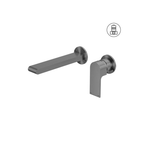 Bianca Basin/Bath Mixer Back Plate 230mm | Gun Metal