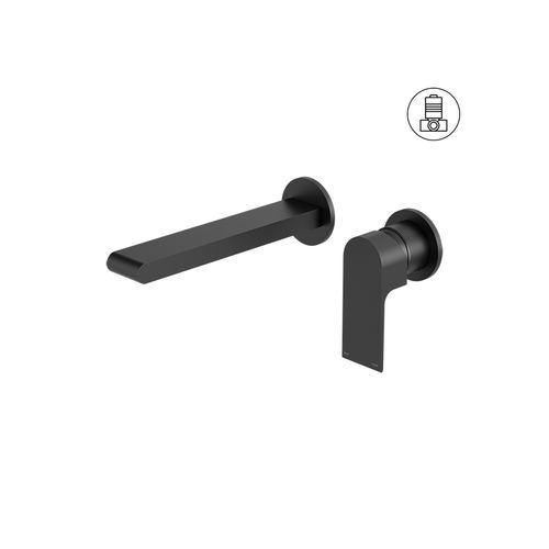Bianca Basin/Bath Mixer Back Plate 230mm | Matte Black