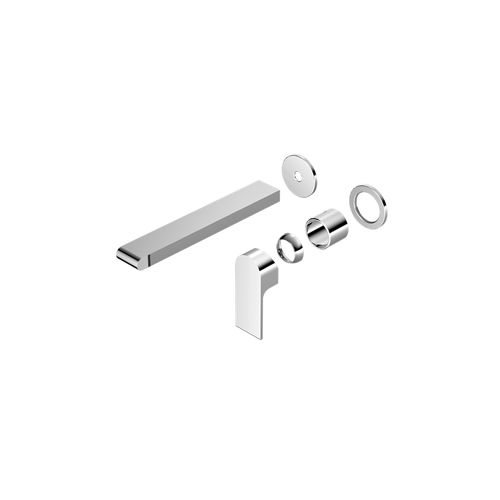 Bianca Wall Basin/Bath Mixer Separate Back Plate 230mm Trim Kits | Chrome