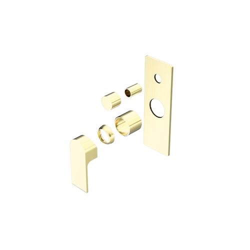 Bianca Shower Mixer & Divertor Trim Kits | Brushed Gold