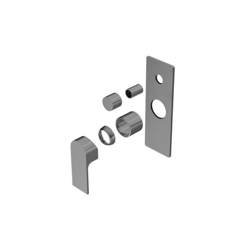 Bianca Shower Mixer & Divertor Trim Kits | Gun Metal
