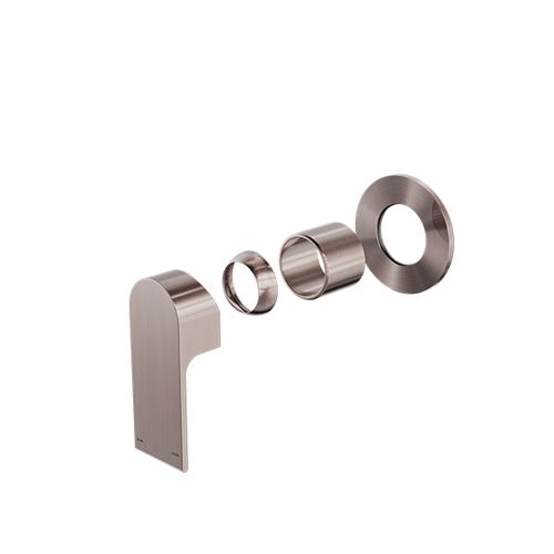 Bianca Shower Mixer 80mm Plate Trim Kits | Brushed Bronze