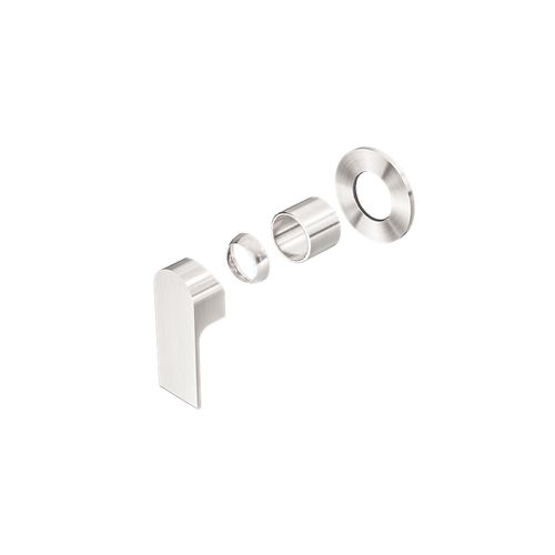Bianca Shower Mixer 80mm Plate Trim Kits | Brushed Nickel