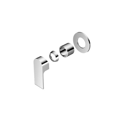 Bianca Shower Mixer 80mm Plate Trim Kits | Chrome