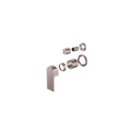Bianca Shower Mixer & Divertor Back Plate | Brushed Bronze