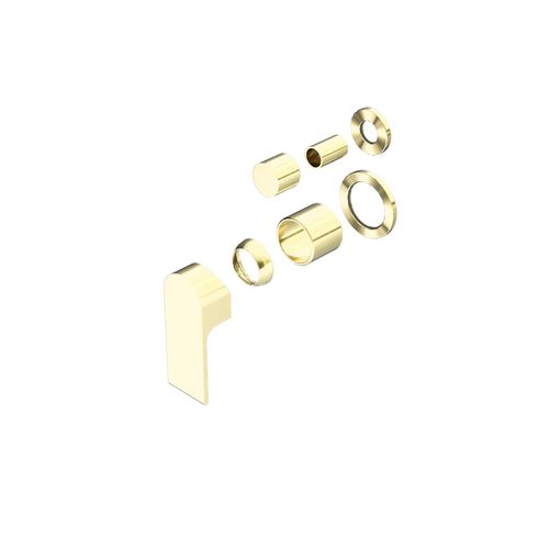 Bianca Shower Mixer & Divertor Back Plate | Brushed Gold