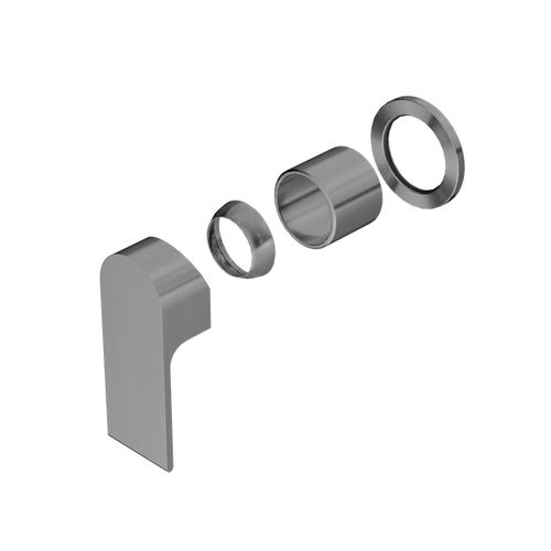 Bianca Shower Mixer 60mm Plate Trim Kits | Gun Metal