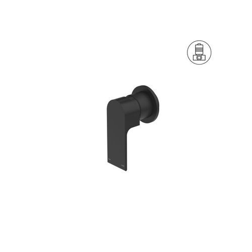 Bianca Shower Mixer 80mm Plate | Matte Black