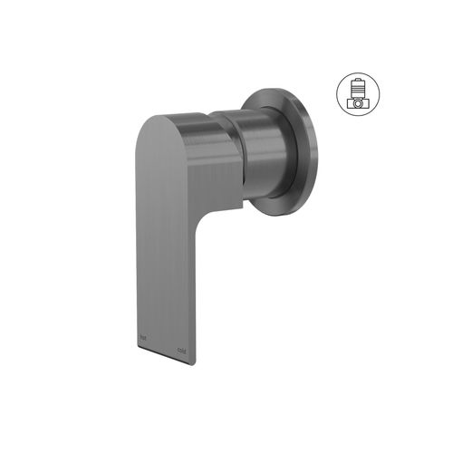 Bianca Shower Mixer 60mm Plate | Gun Metal