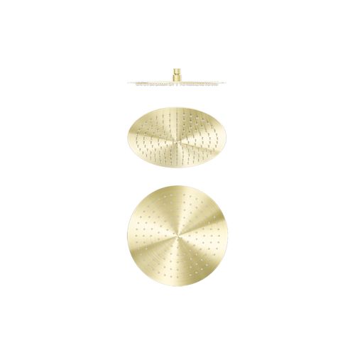 Zen SS316L 300mm Round Shower Head | Brushed Gold