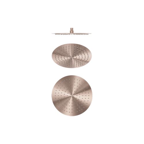 Zen SS316L 300mm Round Shower Head | Brushed Bronze