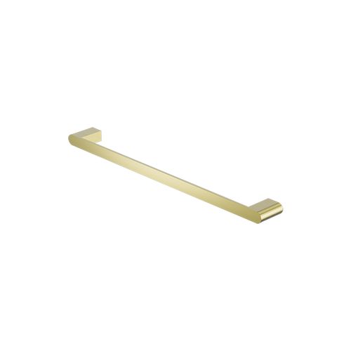 Bianca Single Towel Rail 600mm | Brushed Gold