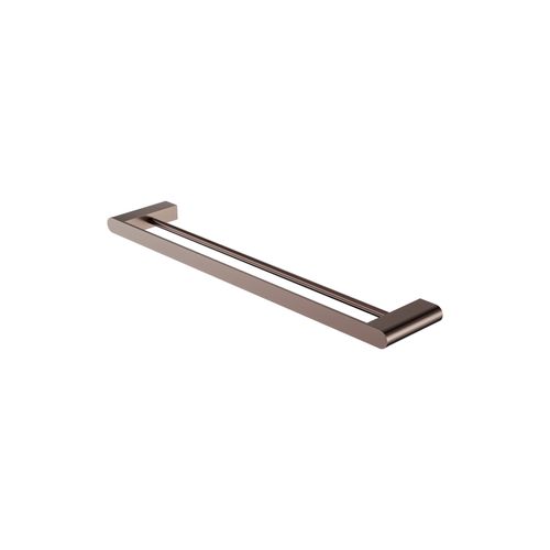 Bianca Double Towel Rail 600mm | Brushed Bronze