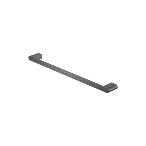 Bianca Single Towel Rail 600mm | Gun Metal