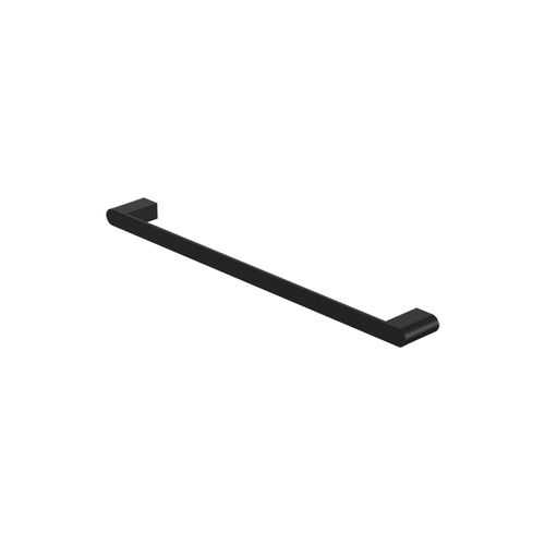 Bianca Single Towel Rail 600mm | Matte Black