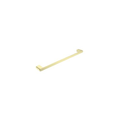 Bianca Single Towel Rail 800mm | Brushed Gold