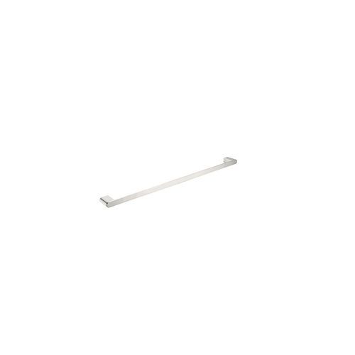 Bianca Single Towel Rail 800mm | Brushed Nickel
