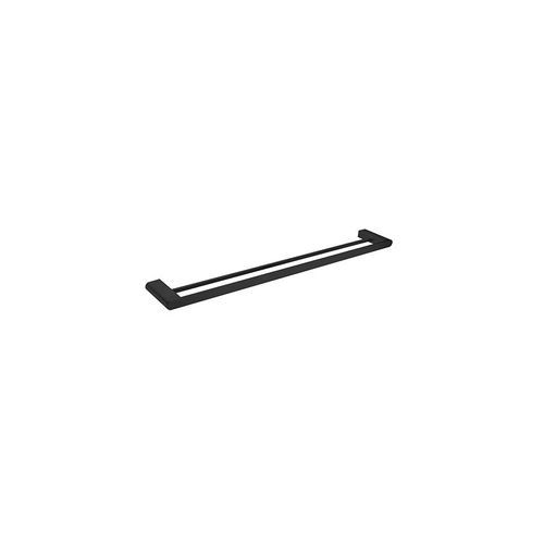 Bianca Double Towel Rail 800mm | Matte Black