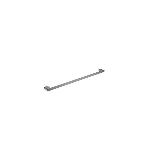 Bianca Single Towel Rail 800mm | Gun Metal