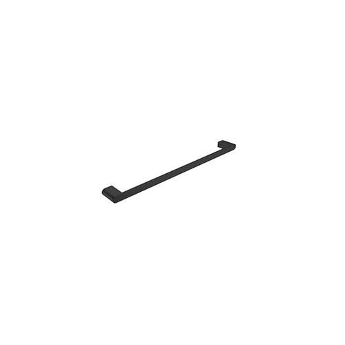 Bianca Single Towel Rail 800mm | Matte Black