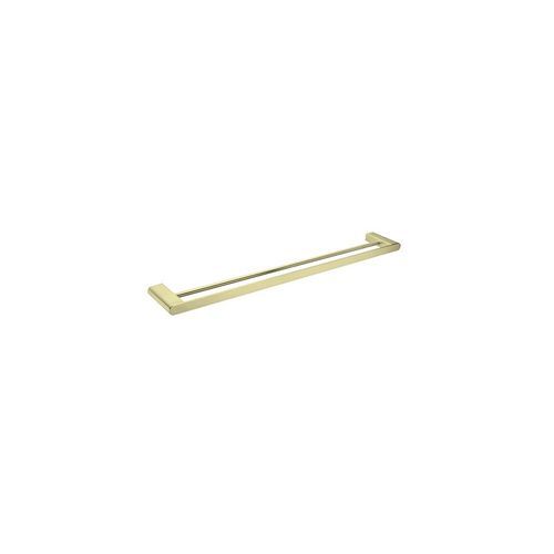 Bianca Double Towel Rail 800mm | Brushed Gold