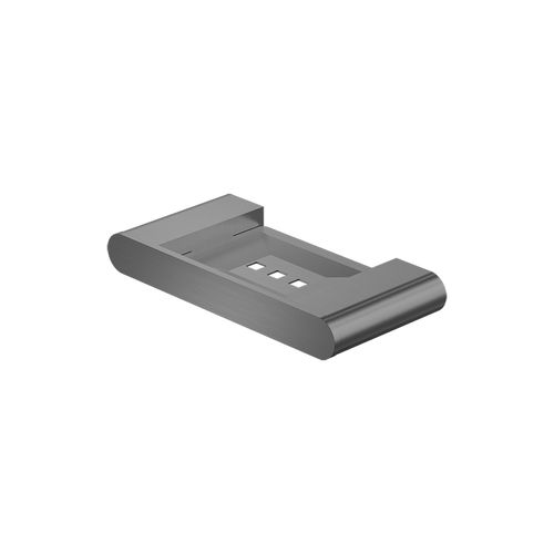 Bianca Soap Dish Holder | Gun Metal