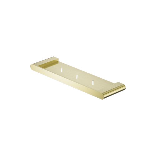 Bianca Metal Shower Shelf | Brushed Gold