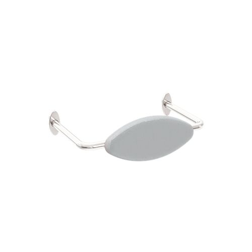 Mecca Care DDA Toilet Backrest Brushed Nickel