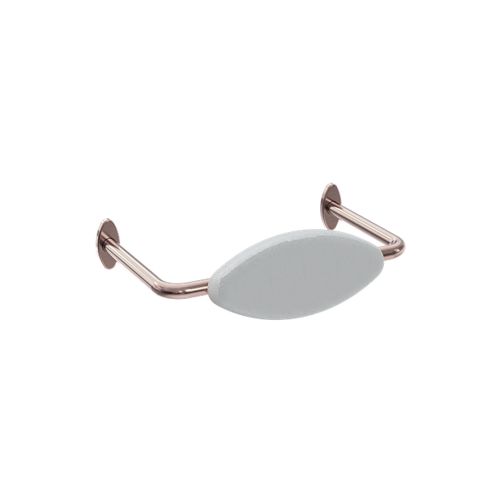 Mecca Care DDA Toilet Backrest Brushed Bronze