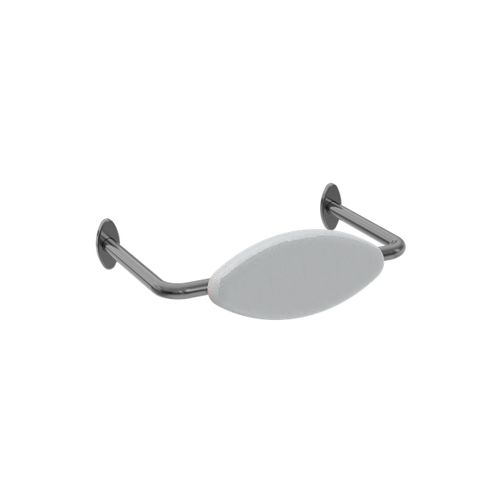 Mecca Care DDA Toilet Backrest Gun Metal