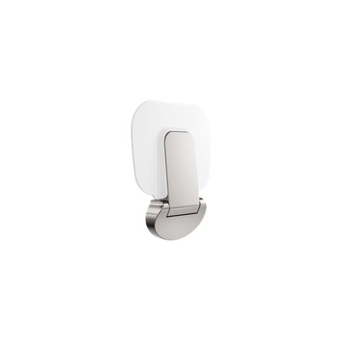Mecca Care Shower Seat 400×330mm Brushed Nickel