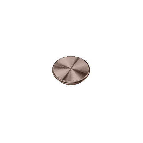 Mecca Care 32mm Grab Rail Cap Brushed Bronze