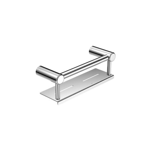 Mecca Care 25mm Grab Rail With Shelf 300mm Chrome