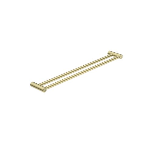 Mecca Care 25mm Double Towel Grab Rail 900mm Brushed Gold
