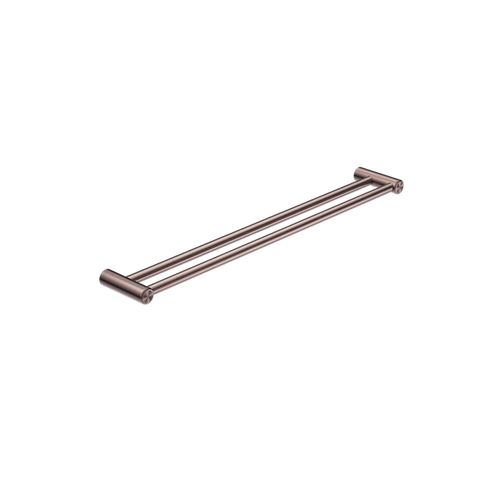 Mecca Care 25mm Double Towel Grab Rail 900mm Brushed Bronze