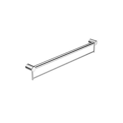 Mecca Care 32mm Grab Rail With Towel Holder 900mm Chrome