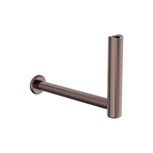 Mecca Care Add-On Fixed-Mount Toilet Roll Holder Brushed Bronze