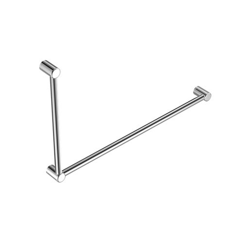 Mecca Care 32mm DDA Grab Rail Set 90 Degree 600X1000mm Chrome