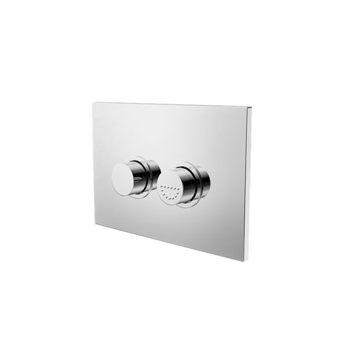 Mecca Care Raised Disabled Care Pneumatic Flush Buttons Plate DDA Compliant  Chrome