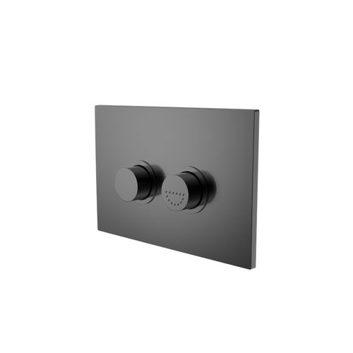 Mecca Care Raised Disabled Care Pneumatic Flush Buttons Plate DDA Compliant  Gun Metal