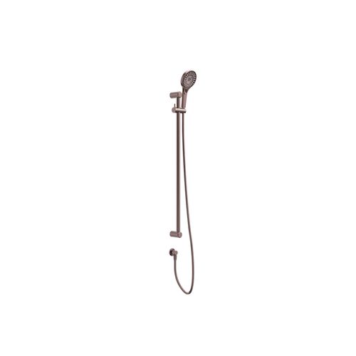 Mecca Care 25mm Grab Rail And Adjustable Shower Rail Set 900mm Brushed Bronze