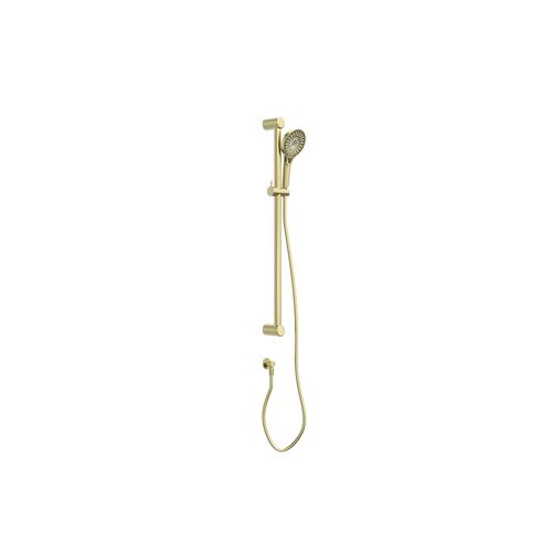 Mecca Care 32mm Grab Rail And Adjustable Shower Rail Set 900mm Brushed Gold