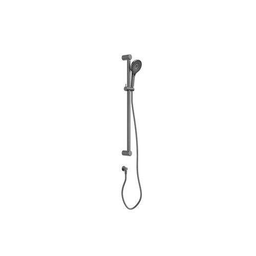 Mecca Care 32mm Grab Rail And Adjustable Shower Rail Set 900mm Gun Metal