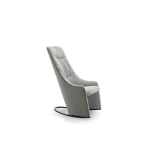 Nagi High Rocking Armchair - Soft Upholstery