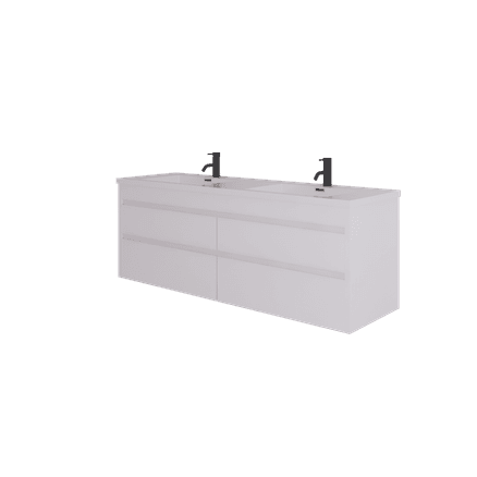 Code Neo 1600 Four Drawer Wall-Hung Vanity Range