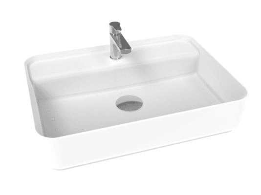 Sofia Rectangular One Tap Hole Vessel Basin